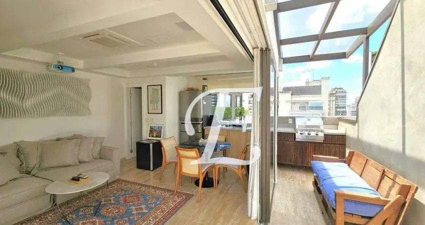 Apartamento com 1 dormitório à venda, 110 m² por r$ 2.280.000,00 - vila nova conceição - são paulo/sp