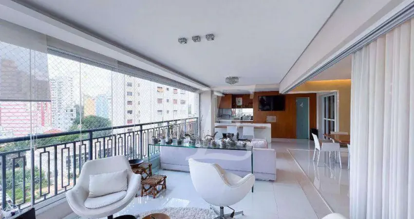 Apartamento com 4 dormitórios à venda, 250 m² por r$ 4.180.000,00 - aclimação - são paulo/sp