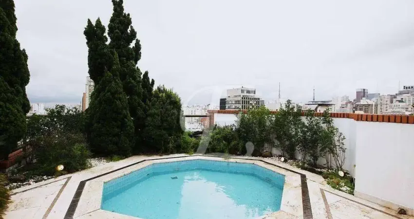 Cobertura com 4 dormitórios à venda, 435 m² por r$ 9.900.000,00 - jardim américa - são paulo/sp