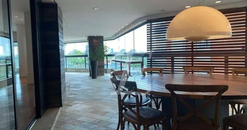 Apartamento com 4 dormitórios à venda, 430 m² por r$ 4.100.000,00 - panamby - são paulo/sp