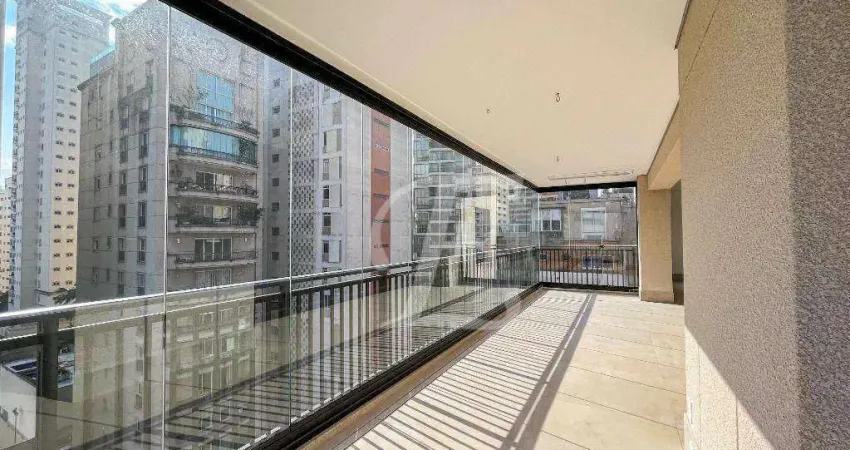 Apartamento com 3 dormitórios para alugar, 226 m² por r$ 48.880,00/mês - jardim américa - são paulo/sp