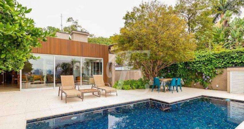 Casa com 3 dormitórios à venda, 608 m² por r$ 12.000.000,00 - jardim guedala - são paulo/sp