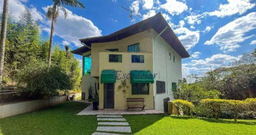 Casa com 5 dormitórios à venda, 500 m² por r$ 2.000.000,00 - serra da cantareira - mairiporã/sp