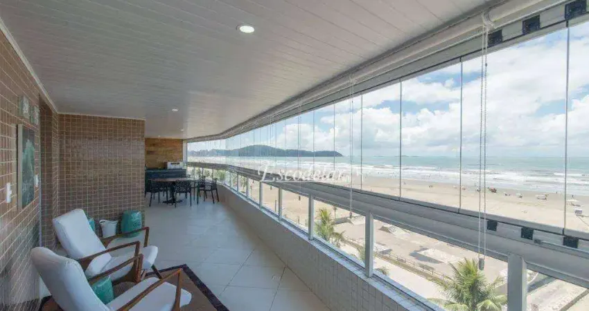 Apartamento com 3 dormitórios à venda, 173 m² por r$ 1.751.600,00 - aviação - praia grande/sp