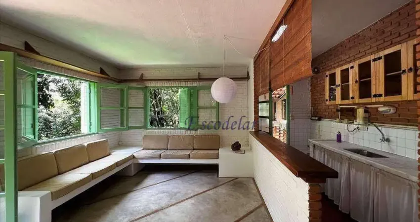 Chácara com 6 dormitórios à venda, 5250 m² por r$ 1.600.000,00 - taboleiro verde - cotia/sp