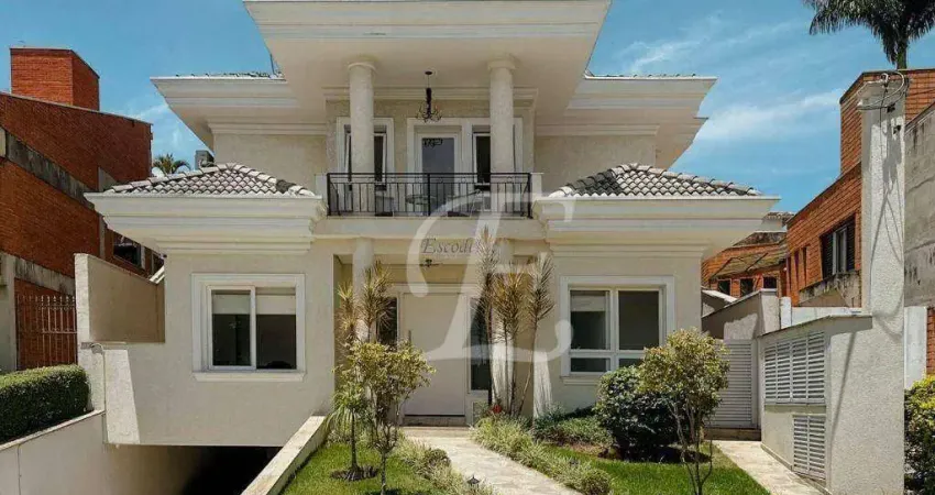 Casa à venda, 490 m² por r$ 5.600.000,00 - alphaville 03 - santana de parnaíba/sp