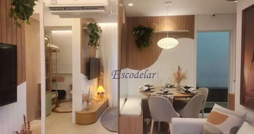 Apartamento com 2 dormitórios à venda, 41 m² por r$ 370.000,00 - jardim imperador (zona sul) - são paulo/sp