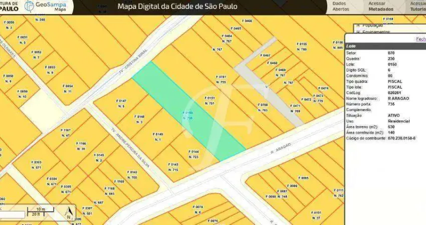 Terreno à venda, 530 m² por r$ 1.500.000,00 - tucuruvi - são paulo/sp