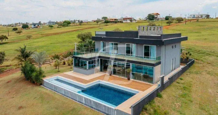 Casa com 5 dormitórios à venda, 600 m² por r$ 4.000.000,00 - portal - paranapanema/sp