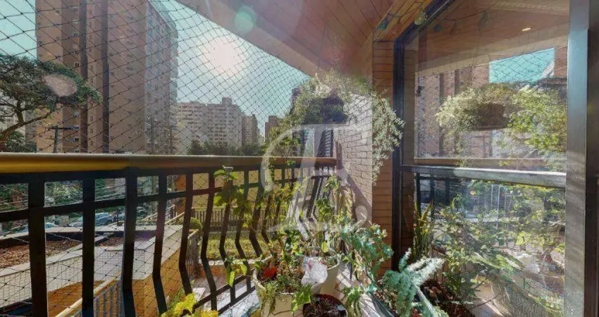 Apartamento com 4 quartos sendo 4 suites, 6 banheiros, 3 vagas, àvenda, 203 m² por r$ 1.800.000 - perdizes - são paulo/sp.