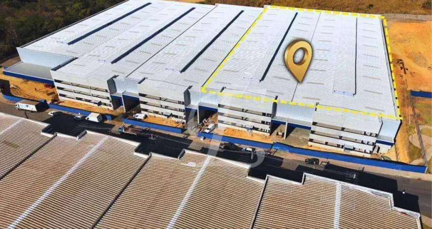 Galpão para alugar, 6955 m² por r$ 150.465,92/mês - loteamento industrial salto grande i - americana/sp