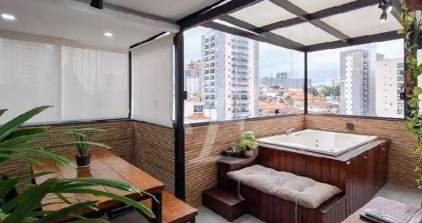 Cobertura com 2 dormitórios à venda, 82 m² por r$ 890.000,00 - parada inglesa - são paulo/sp