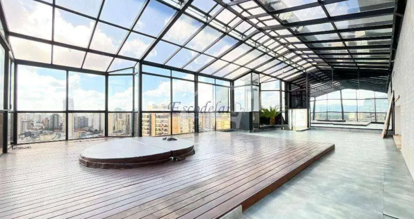 Cobertura para alugar, 505 m² por r$ 29.400,00/mês - santana - são paulo/sp