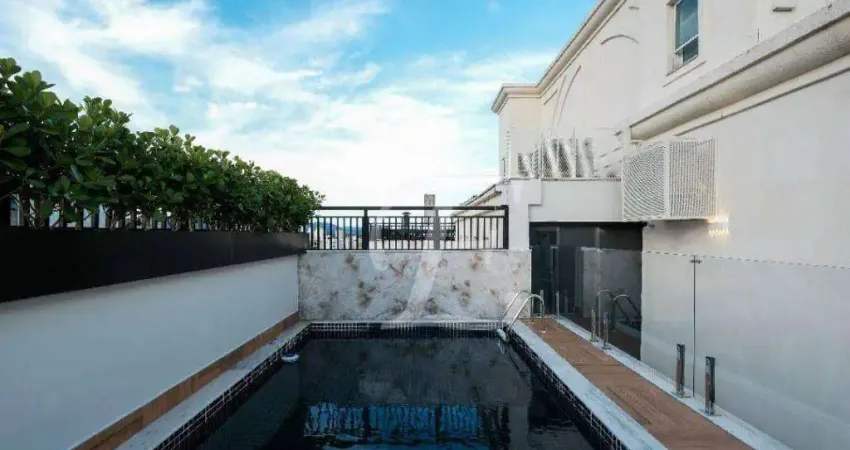 Cobertura com 5 dormitórios à venda, 246 m² por r$ 4.470.000,00 - santa teresinha - são paulo/sp