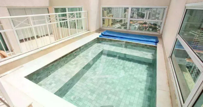 Cobertura com 4 dormitórios à venda, 340 m² por r$ 5.475.000,00 - santa teresinha - são paulo/sp