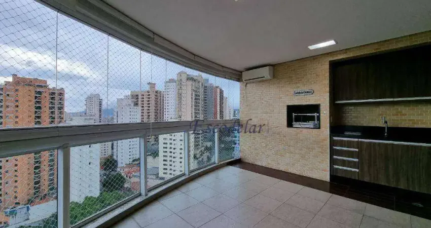 Apartamento com 2 dormitórios para alugar, 182 m² por R$ 16.000,00/mês - Santana - São Paulo/SP