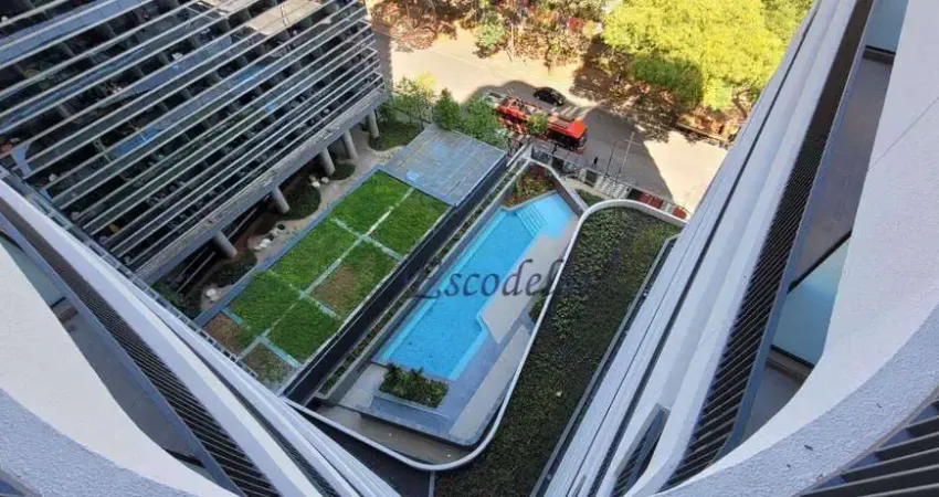 Apartamento estúdio para comprar 24,28m², novo - praça da república