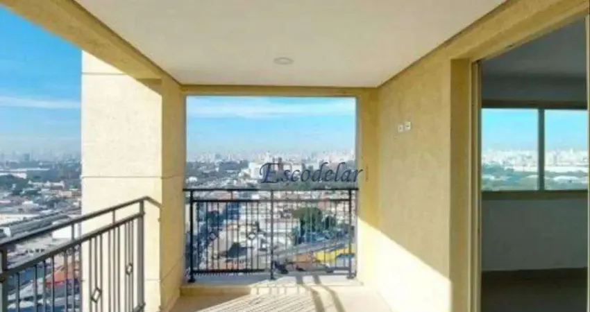 Apartamento com 1 dormitório para alugar, 76 m² por R$ 5.393,11/mês - Santana - São Paulo/SP