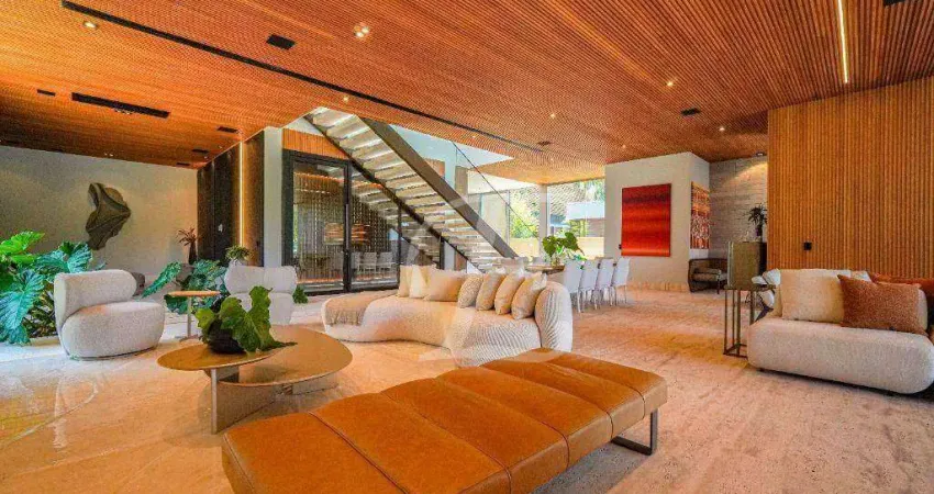 Casa com 6 dormitórios à venda, 850 m² por r$ 19.000.000,00 - alphaville - barueri/sp