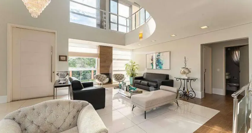 Casa com 5 dormitórios à venda, 468 m² por r$ 4.300.000,00 - alphaville - santana de parnaíba/sp