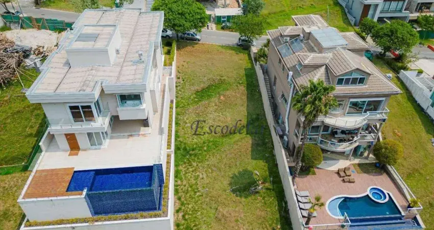Terreno à venda, 490 m² por r$ 2.700.000,00 -  alphaville - santana de parnaíba/sp
