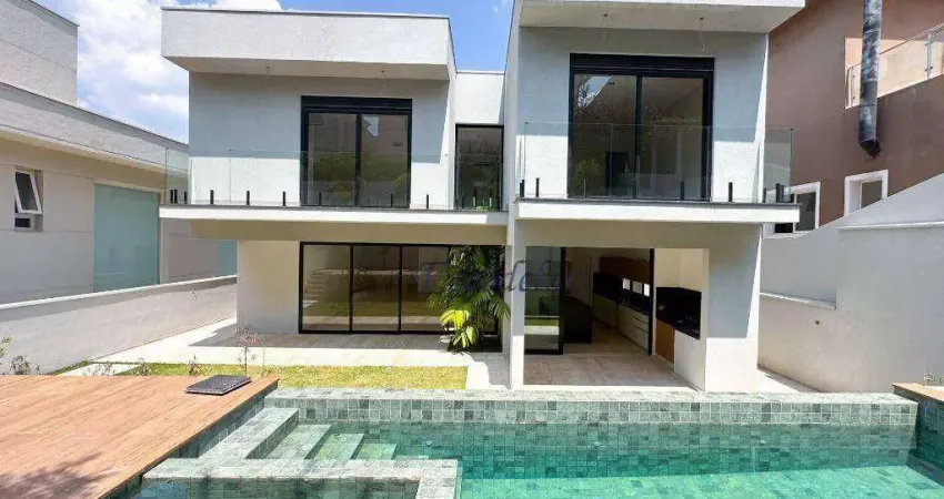 Casa com 4 dormitórios à venda, 420 m² por r$ 5.500.000,00 - alphaville - santana de parnaíba/sp