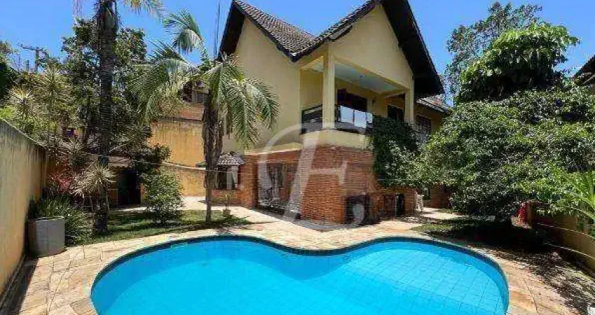 Casa com 4 dormitórios, sendo 2 suites para alugar, 385 m² por R$ 14.000/mês - Alphaville - Santana de Parnaíba/SP