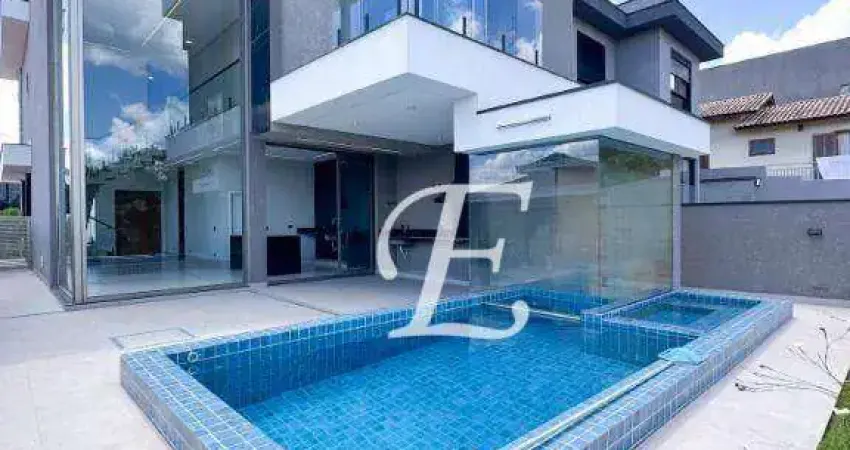 Casa com 3 dormitórios à venda, 265 m² por r$ 2.500.000,00 - new ville - santana de parnaíba/sp