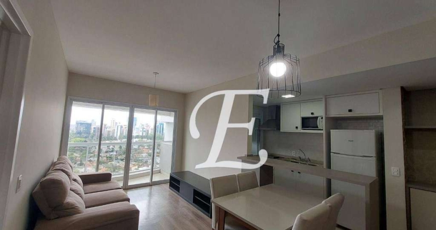 Apartamento para alugar, 50 m² por R$ 6.600,00/mês - Novare Alphaville - Barueri/SP