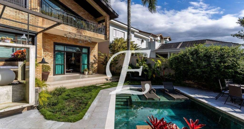 Casa com 4 dormitórios à venda, 500 m² por R$ 4.500.000,00 - Alphaville 11 - Santana de Parnaíba/SP