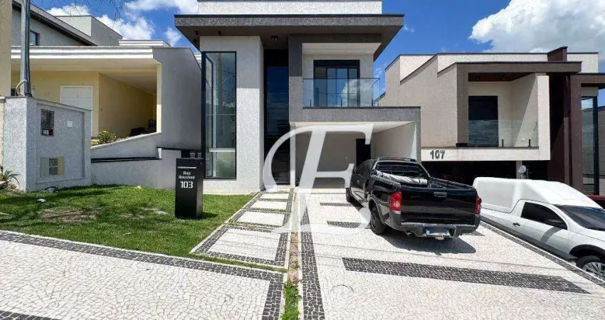 Casa com 3 dormitórios à venda, 260 m² por r$ 2.600.000,00 - new ville - santana de parnaíba/sp