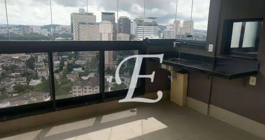 Apartamento com 3 dormitórios à venda, 112 m² por R$ 1.800.000,00 - Edifício Present - Barueri/SP