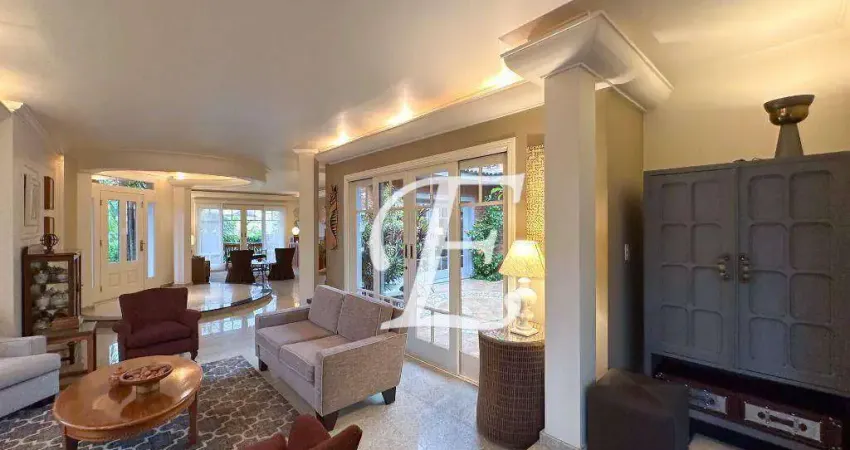 Casa com 3 dormitórios à venda, 600 m² por r$ 6.600.000,00 - residencial melville - santana de parnaíba/sp