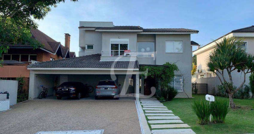 Casa com 5 dormitórios para alugar, 440 m² por R$ 24.062,04/mês - Residencial Morada dos Lagos - Barueri/SP