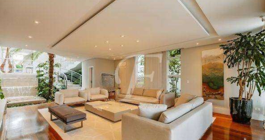 Casa com 3 dormitórios para alugar mobiliada, 520 m² por R$ 61.691/mês - Barueri - Barueri/SP