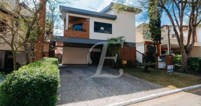 Casa com 4 dormitórios para alugar, 470 m² por r$ 16.348,00/mês - alphaville - santana de parnaíba/sp