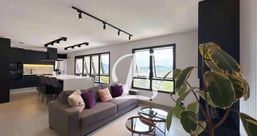 Apartamento duplex com 3 dormitórios para alugar, 171 m² por r$ 20.100,00/mês - alphaville - barueri/sp