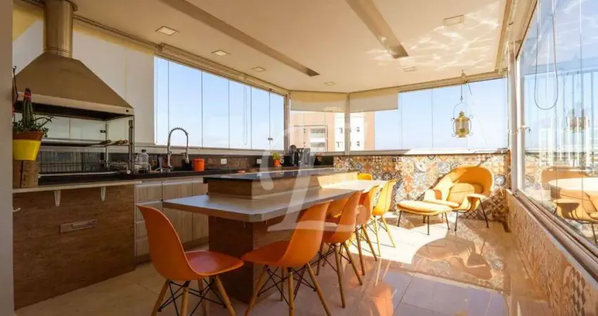 Cobertura à venda no centro de Alphaville com 3 dormitoris e Piscina privativa