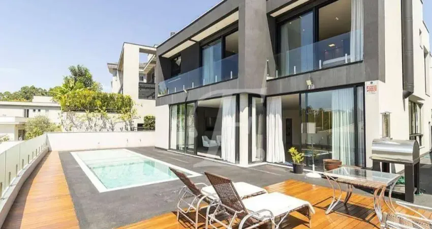 Casa com 4 dormitórios à venda, 450 m² por r$ 6.350.000,00 - tamboré - santana de parnaíba/sp