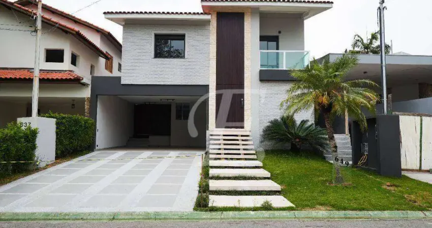 Casa com 3 dormitórios à venda, 282 m² por r$ 3.800.000,00 - alphaville - santana de parnaíba/sp
