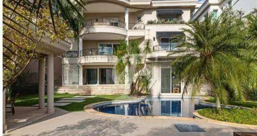 Casa com 4 dormitórios à venda, 765 m² por r$ 24.000.000,00 - tamboré - santana de parnaíba/sp