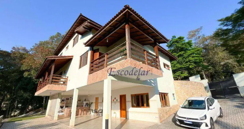 Casa com 3 dormitórios à venda, 450 m² por r$ 1.950.000,00 - alpes da cantareira - mairiporã/sp