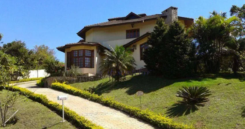 Casa com 4 dormitórios à venda, 600 m² por r$ 2.810.000,00 - serra da cantareira - mairiporã/sp