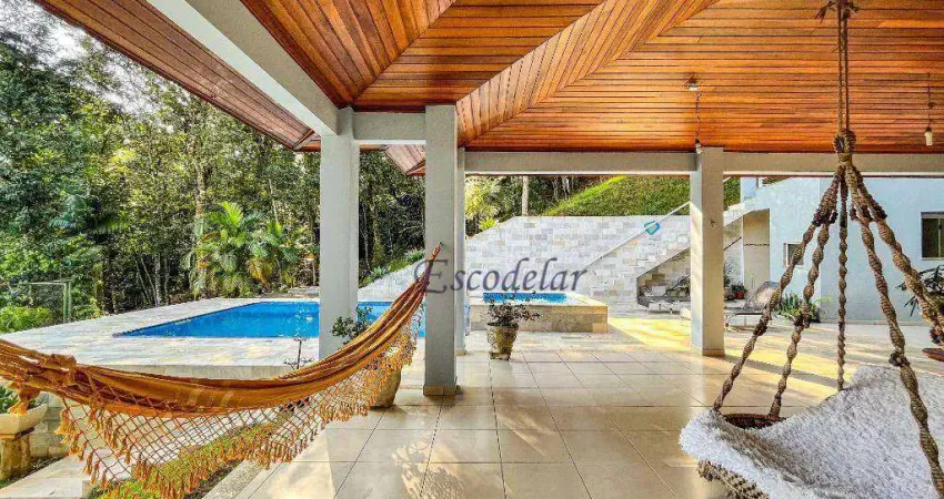 Casa com 3 dormitórios à venda, 400 m² por r$ 2.600.000,00 - alpes da cantareira - mairiporã/sp