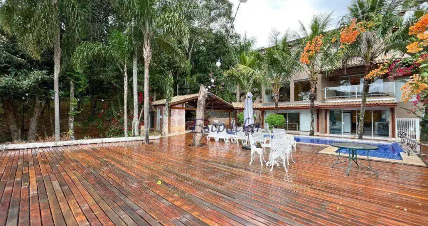 Casa com 5 dormitórios à venda, 384 m² por r$ 2.150.000,00 - serra da cantareira - mairiporã/sp