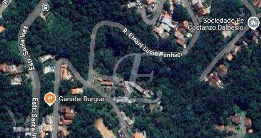 Terreno à venda, 492 m² por r$ 115.000,00 - santa inês - mairiporã/sp
