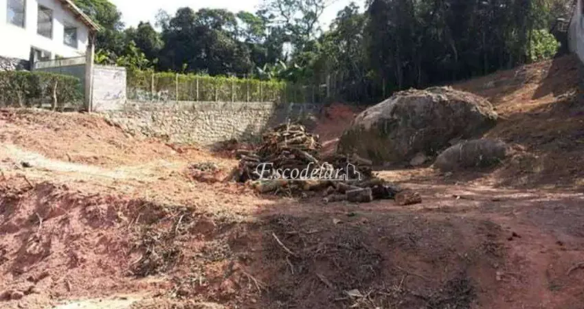 Terreno à venda, 1329 m² por R$ 480.000,00 - Serra da Cantareira - Caieiras/SP