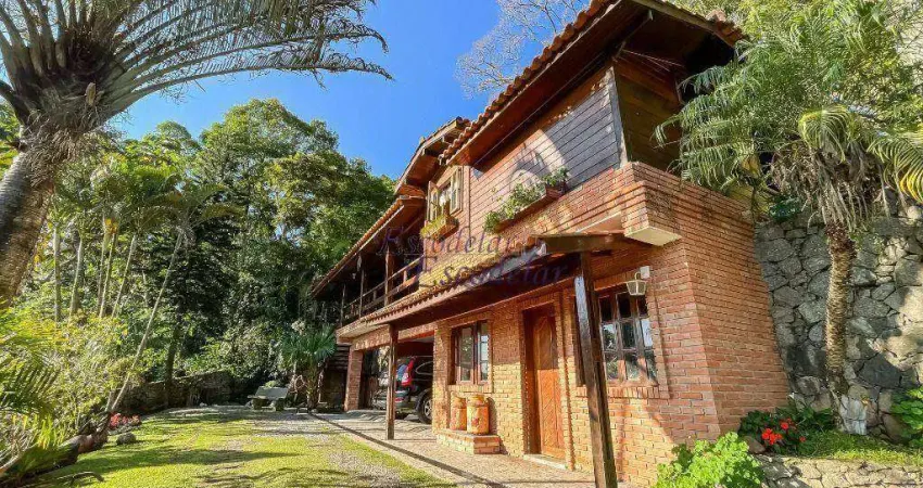 Casa para alugar, 300 m² por r$ 9.680,00/mês - caraguatá - mairiporã/sp