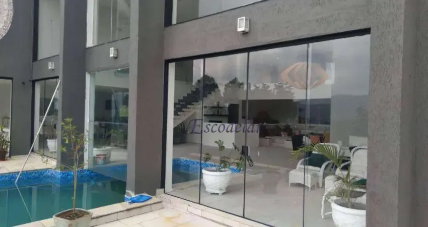 Casa com 4 dormitórios, 600 m² - venda por r$ 4.000.000,00 ou aluguel por r$ 25.800,00/mês - serra da cantareira - mairiporã/sp