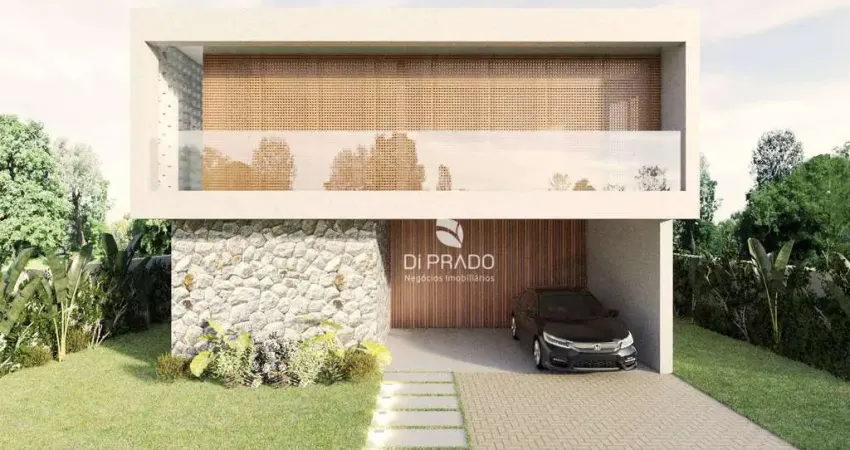 Casa em construção com 4 dormitórios à venda - Condomínio Fazenda SerrAzul Santa Maria - Itupeva/SP